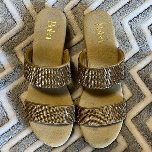 Reba wedge sandals size 8